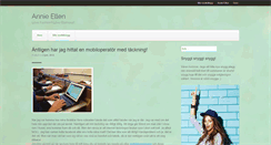 Desktop Screenshot of annieellen.se